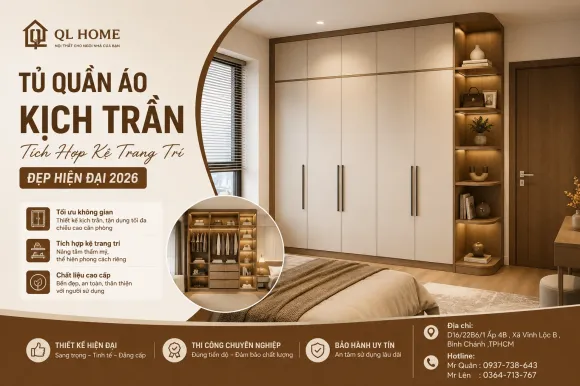Tủ Quần Áo Cánh Lùa Hay Cánh Mở? Lựa Chọn Nào Tốt Cho Phòng Ngủ?