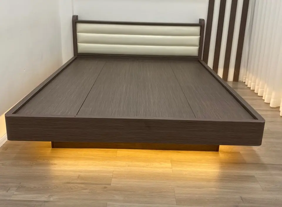 Giường Bay Nhựa Ecoplast Bọc Nệm Đầu Giường – Thiết Kế Hiện Đại Cao Cấp