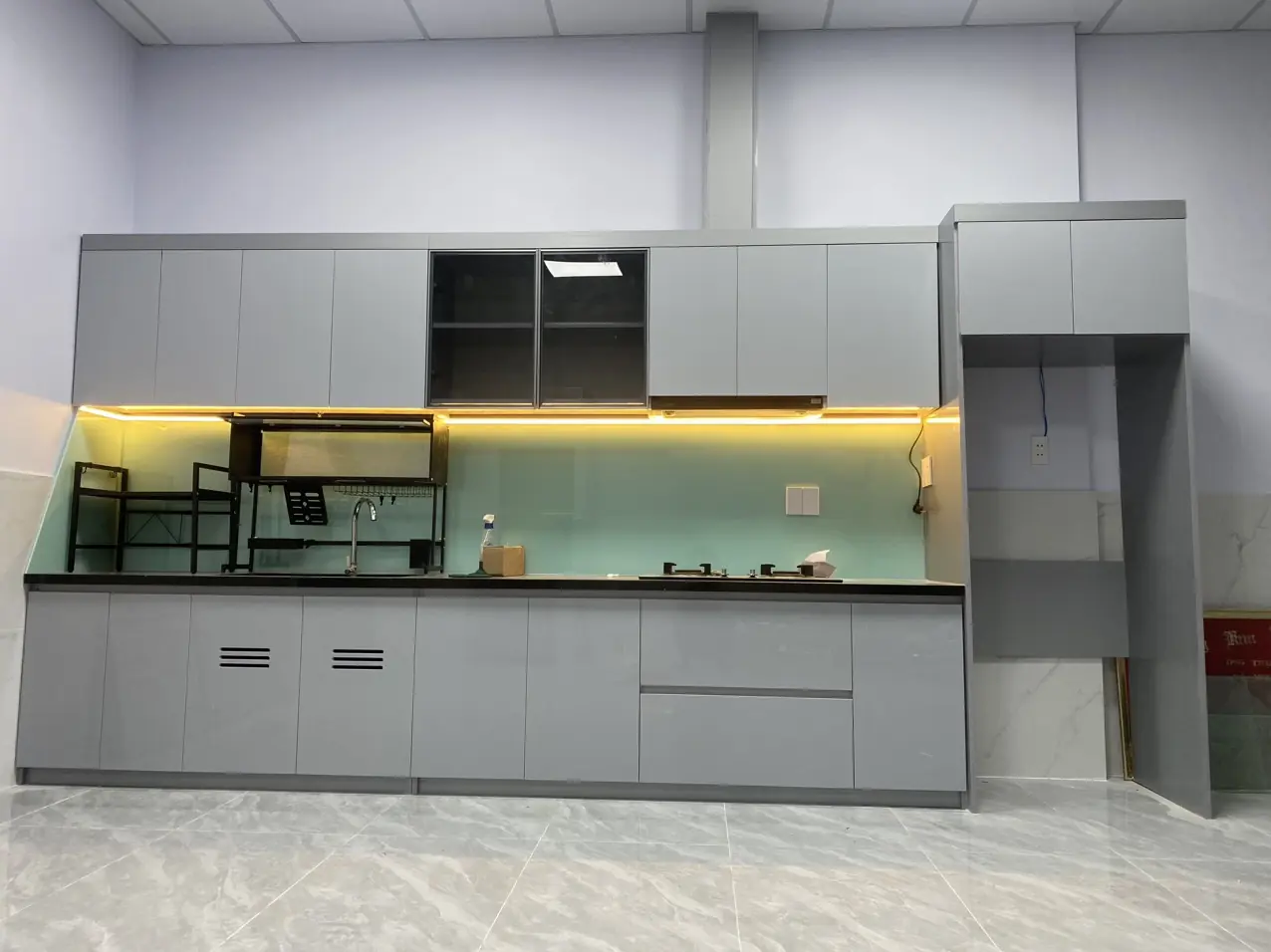 Tủ Bếp Nhựa Cao Cấp Ecoplast Hiện Đại